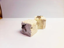 Load image into Gallery viewer, The softest, fluffiest, melt in the mouth handcrafted Peppermint flavoured Marshmallow swirled with chopped Peppermint Thins.