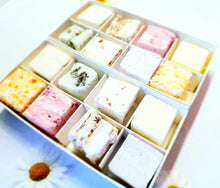 Load image into Gallery viewer, A selection of the softest, fluffiest, melt in the mouth handcrafted Marshmallow. Made up of our 8 original flavours and available in 8 piece or 16 piece packs.