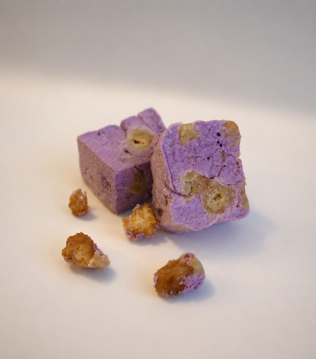 Handmade Ube and Pandesal Toffee Marshmallow