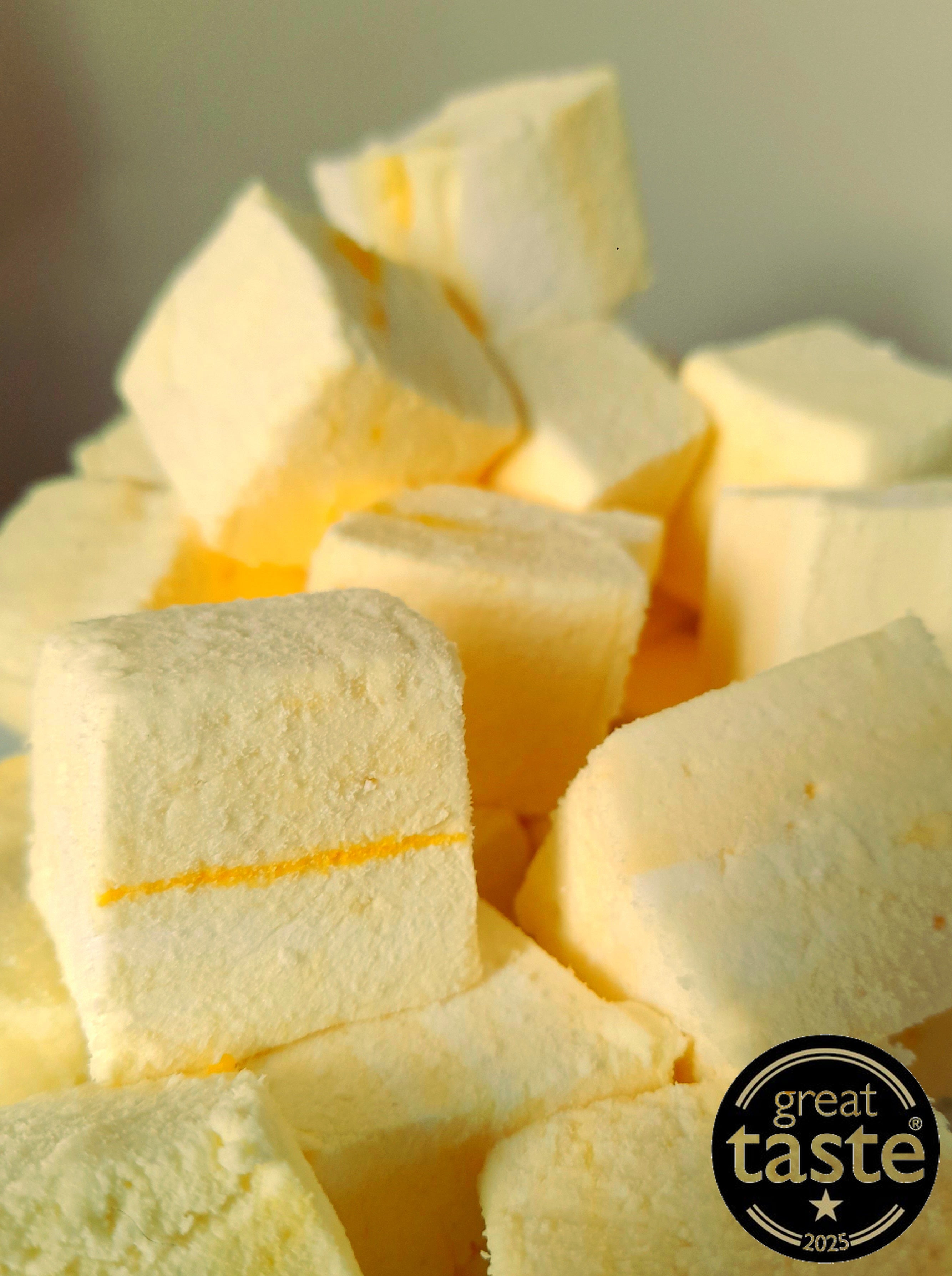 Handmade Lemon Sherbet Marshmallow